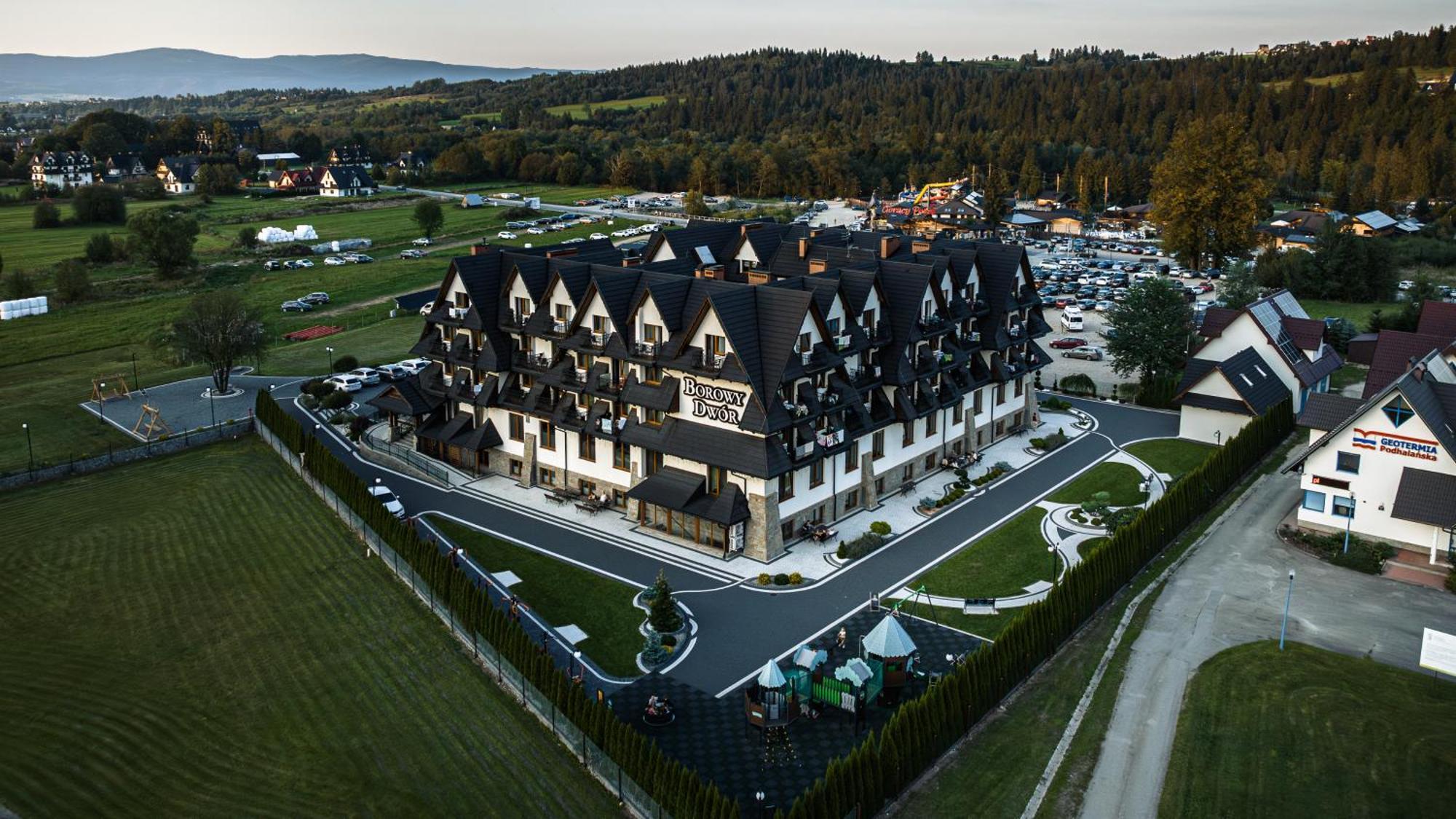 Borowy Dwor- Biznes, Spa & Fun Szaflary Exterior photo